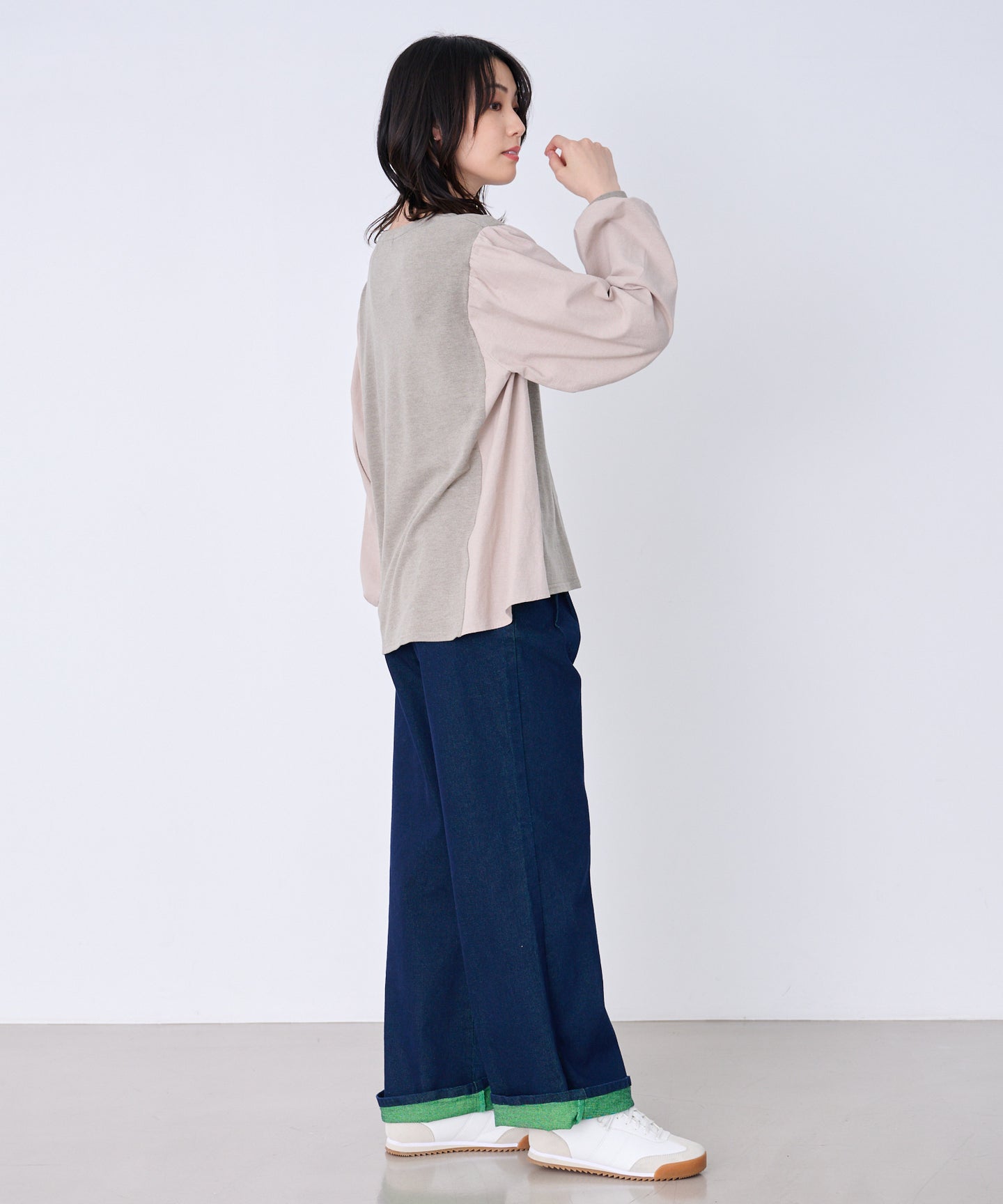 Arnold Palmer マシュマロ天竺 ドッキングプルオーバー